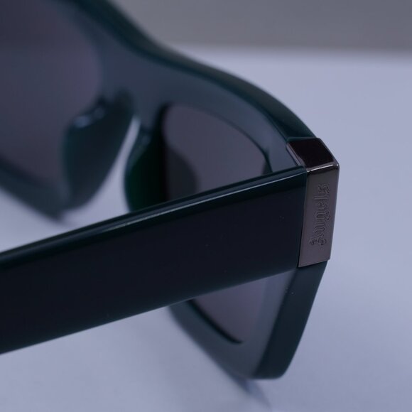 Palm Angels PERI10K MALIBU 5507 Cat Eye Sunglasses - Green/Dark Grey - Picture 8 of 9